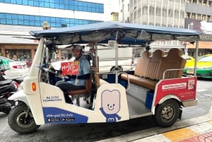 Bangkok: Tour gastronômico Michelin de TukTuk com 8 degustações