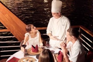 Bangkok: rejs z kolacją w restauracji z gwiazdką Michelin na Pruek Cruise