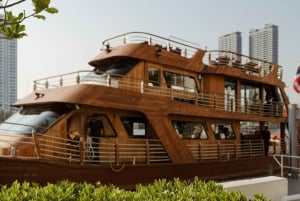 Bangkok: Dinner-Bootsfahrt mit Michelin-Stern auf der Pruek Cruise