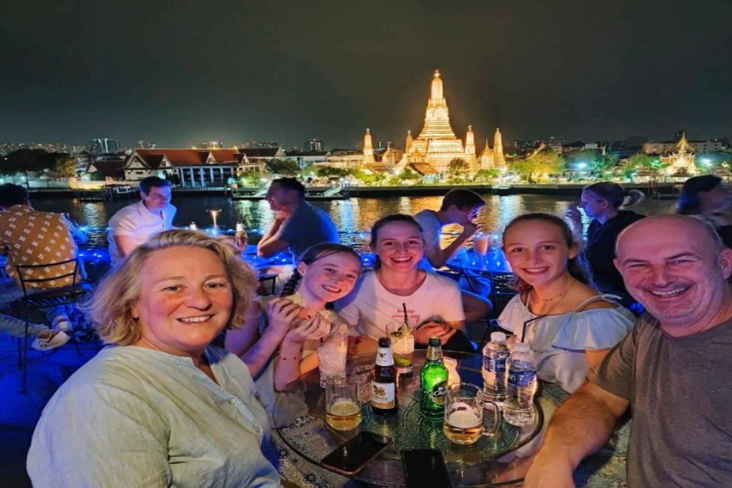 Bangkok: Tour gastronómico de medianoche en Tuk-Tuk