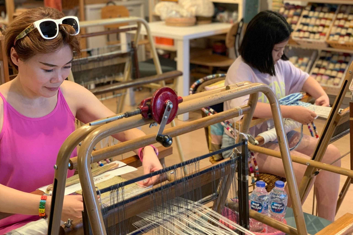 Bangkok : Atelier de tissage de mini-sacs pour les enfants