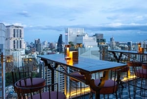 Bangkok: Mojjo Rooftop Lounge & Bar mad- og drikkepakke