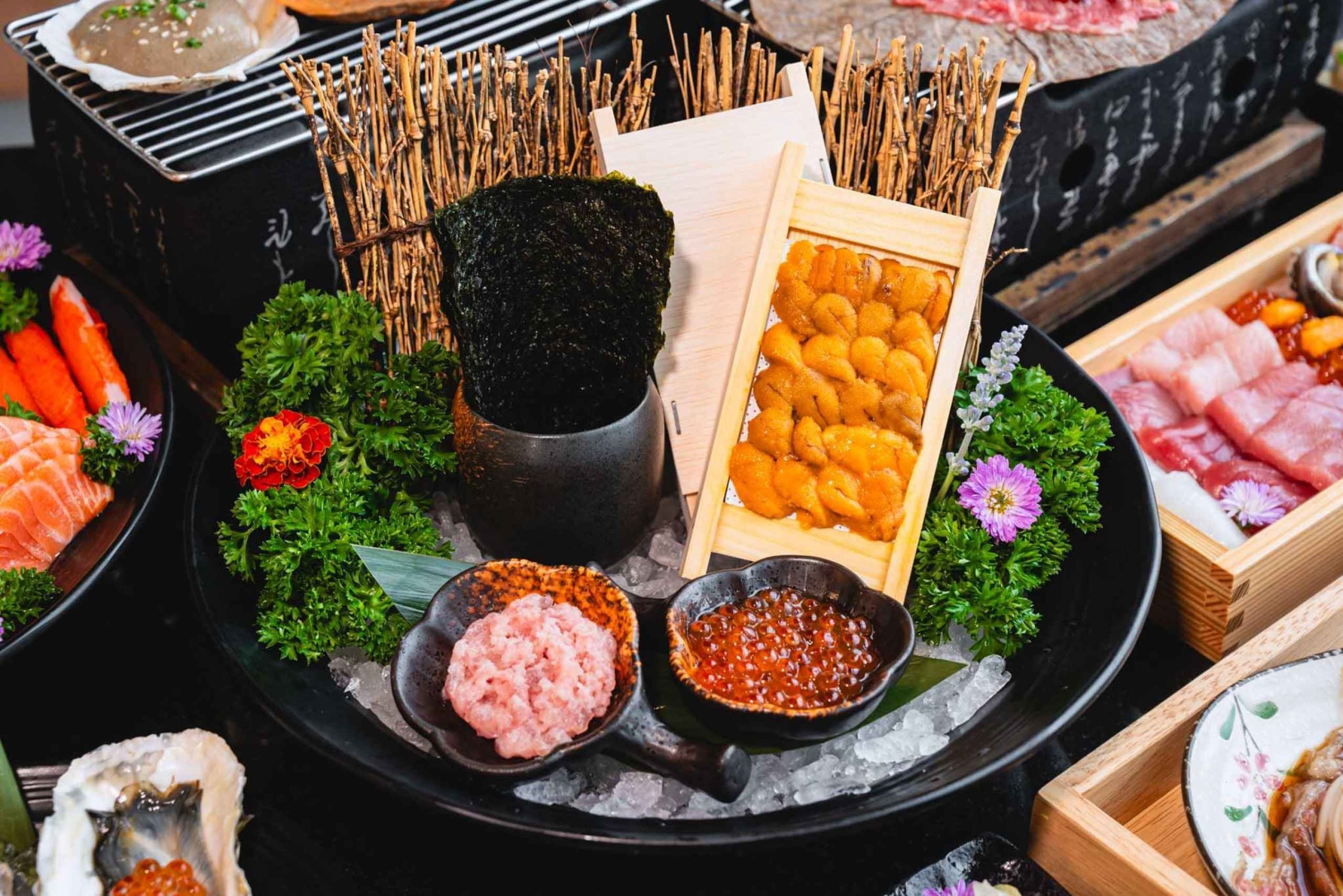 Bangkok : Dîner buffet japonais et fruits de mer NAMA