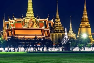 Bangkokissa: Temple & Flower Market vierailu