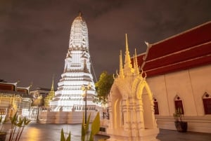 Bangkokissa: Temple & Flower Market vierailu