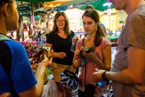 Bangkok: Nächtliche Fahrradtour mit Besuch des Blumenmarktes