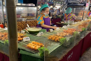Visite nocturne culinaire en tuk-tuk à Bangkok