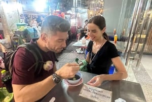 Visite nocturne culinaire en tuk-tuk à Bangkok