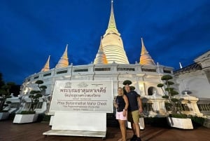 Visite nocturne culinaire en tuk-tuk à Bangkok