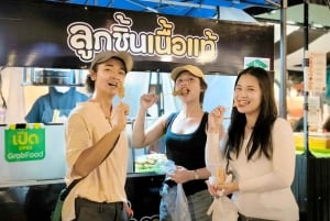 Bangkok: nocny targ – piesza wycieczka kulinarna z przewodnikiem