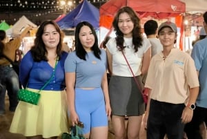 Bangkok: nocny targ – piesza wycieczka kulinarna z przewodnikiem