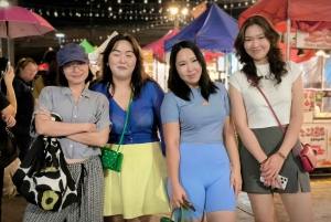 Bangkok: nocny targ – piesza wycieczka kulinarna z przewodnikiem