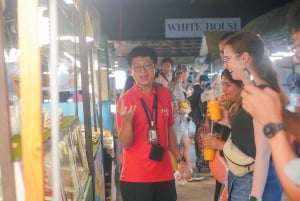 Bangkok: tour serale del mercato notturno con cena Michelin