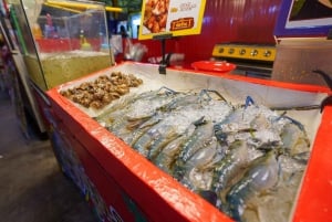 Bangkok: tour serale del mercato notturno con cena Michelin