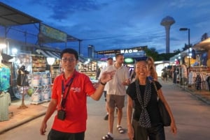 Bangkok: tour serale del mercato notturno con cena Michelin