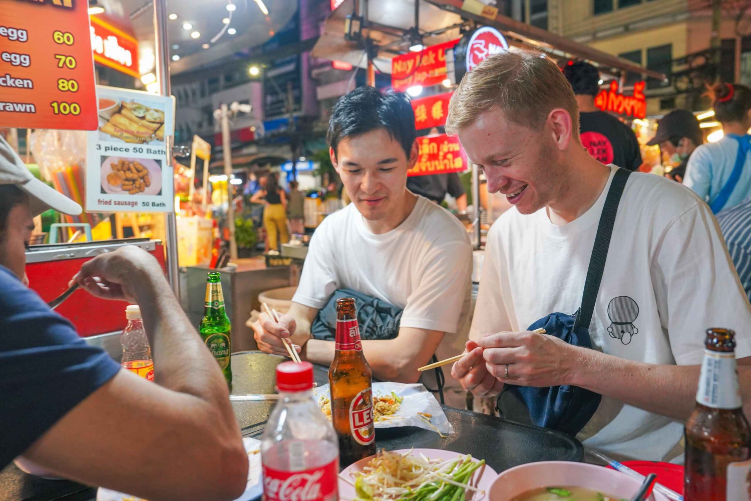 Bangkok: nocna wycieczka kulinarna Michelin w Chinatown – ponad 15 degustacji
