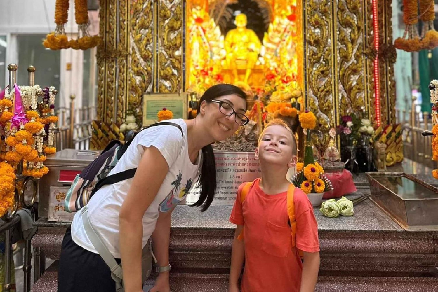 Bangkok Night Tour: Mat, tempel og tuk-tuk