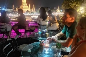 Бангкок: тур на тук-туке с дегустацией еды в Старом городе ночью