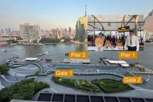 Bangkok: Middagscruise med luksuriøs middagsbuffé og liveband