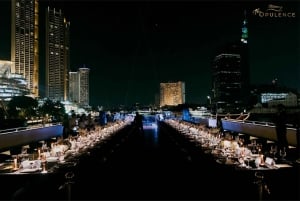 Bangkok: Opulence lyxig middagskryssning med transfer till hotellet