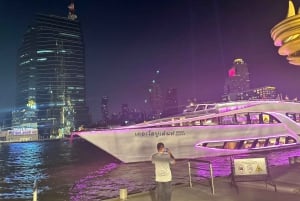 Bangkok: Opulence Cena Crucero de Lujo con Traslado al Hotel