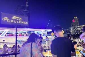 Bangkok: Opulence lyxig middagskryssning med transfer till hotellet