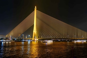 Bangkok: Opulence Luxury River Dinner Cruise med liveband