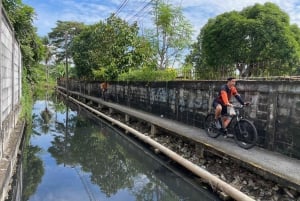 Tour in bicicletta e in barca del paradiso di Bangkok
