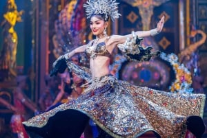 Abholung in Bangkok & Pattaya: Abendliches Heiligtum & Alcazar-Show