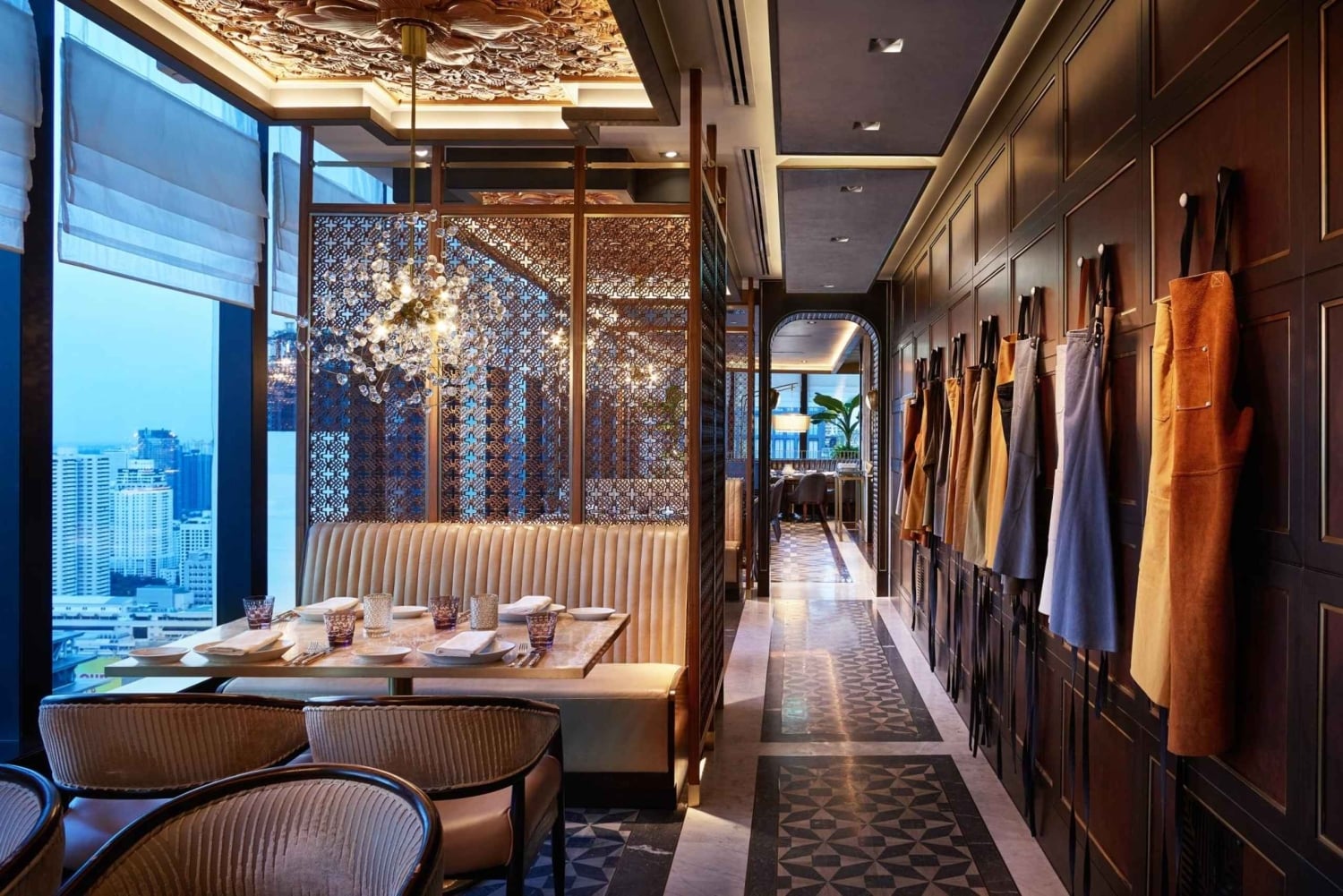 Bangkok: Penthouse Bar+Grill in Park Hyatt Bangkok, niveau 34