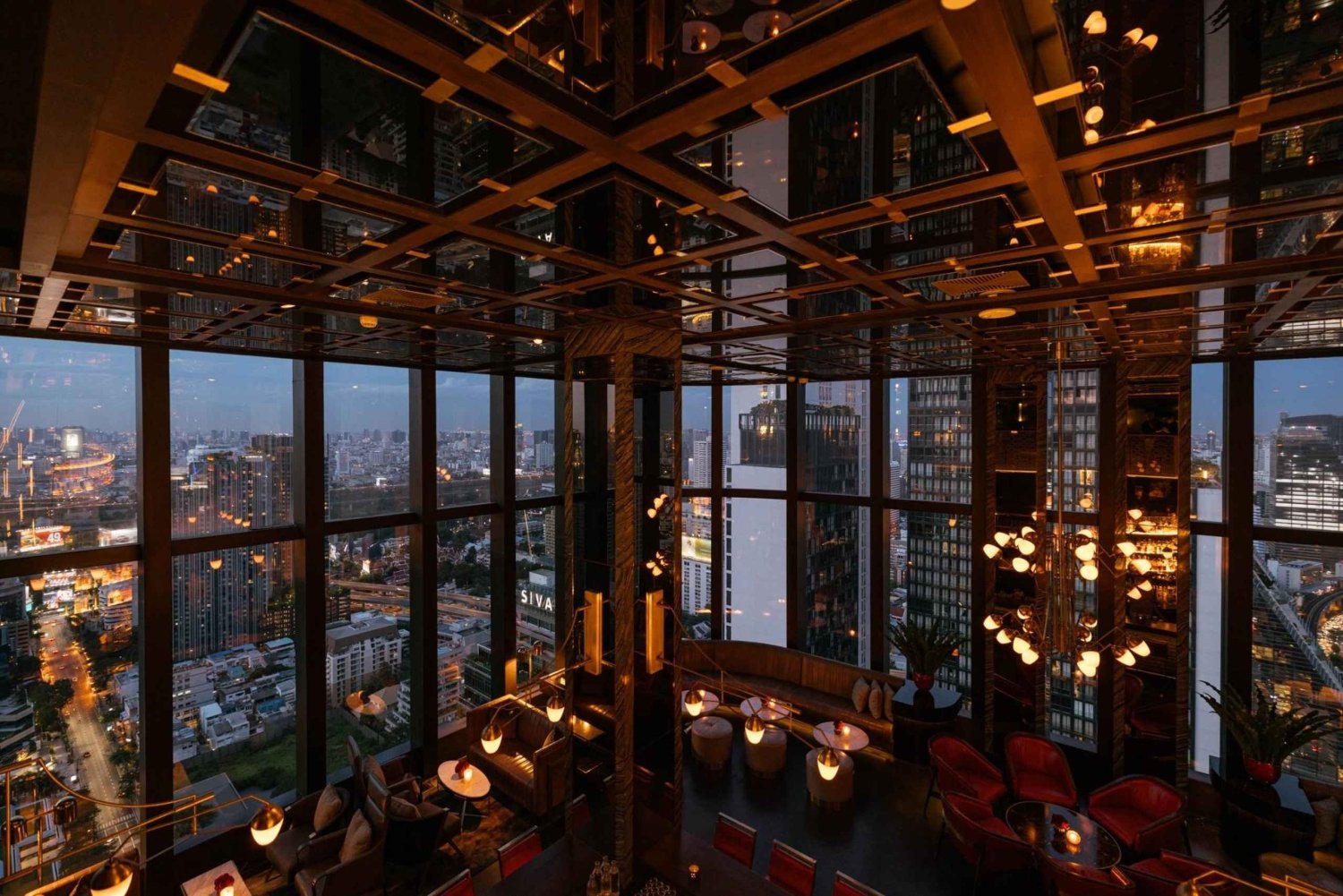 Bangkok: Penthouse Bar + Grill Cocktail Bar at Park Hyatt