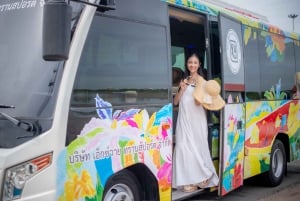 Bangkok: Damnoen Saduak e Mercato Ferroviario con il Food Bus