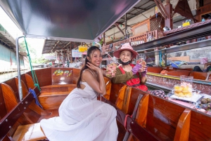 Bangkok: Damnoen Saduak e Mercato Ferroviario con il Food Bus