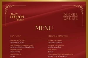 BANGKOK: PREMIUM-DINNERBUFFET AUF DER NEW HORIZON CRUISE