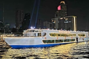 Bangkok: Rejs statkiem Prince Alangka z bufetem i muzyką na żywo