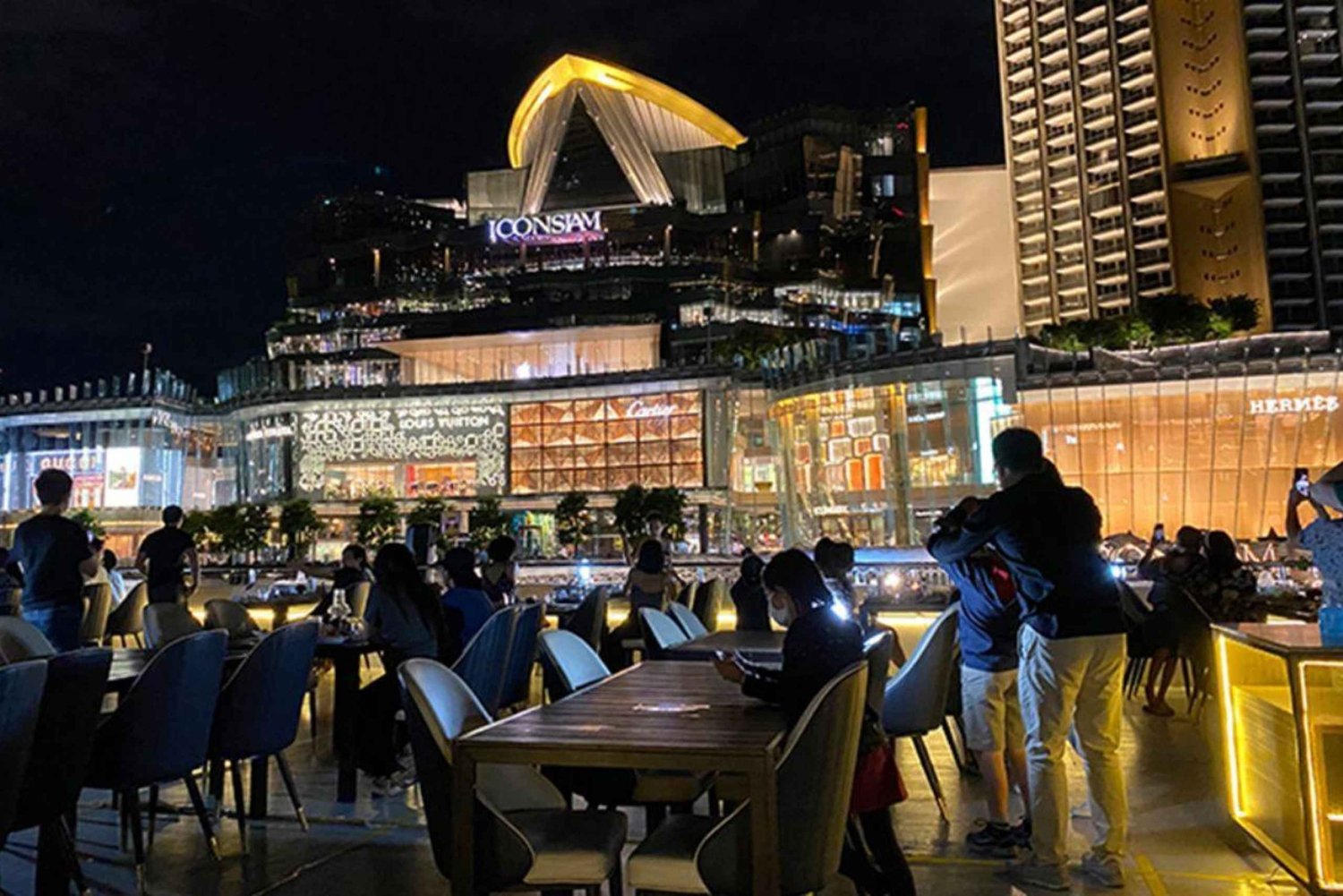 Bangkok: Prince Alangka-kryssning med buffé och livemusik