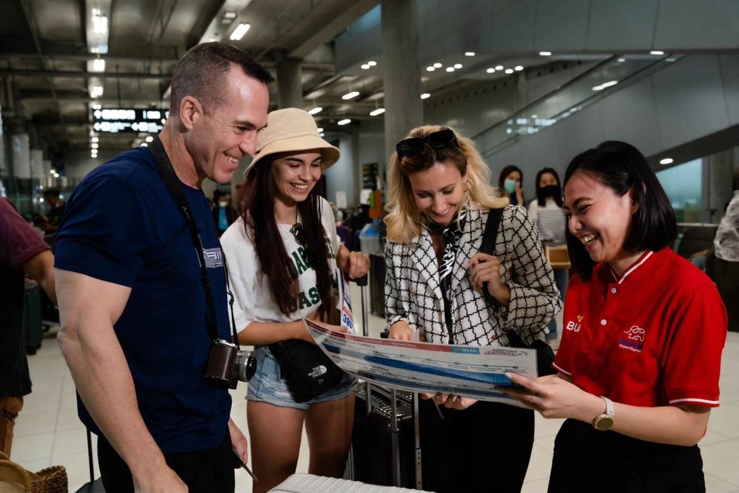 Bangkok: Yksityinen lentokenttäkuljetus minibussilla