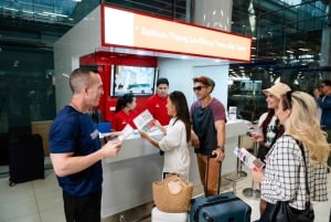 Bangkok: Yksityinen lentokenttäkuljetus minibussilla