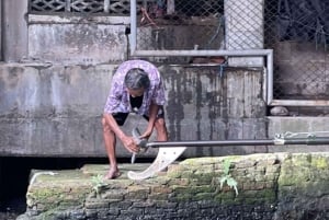 Bangkok: Tour privato dei canali e 2 templi con servizio di prelievo in hotel