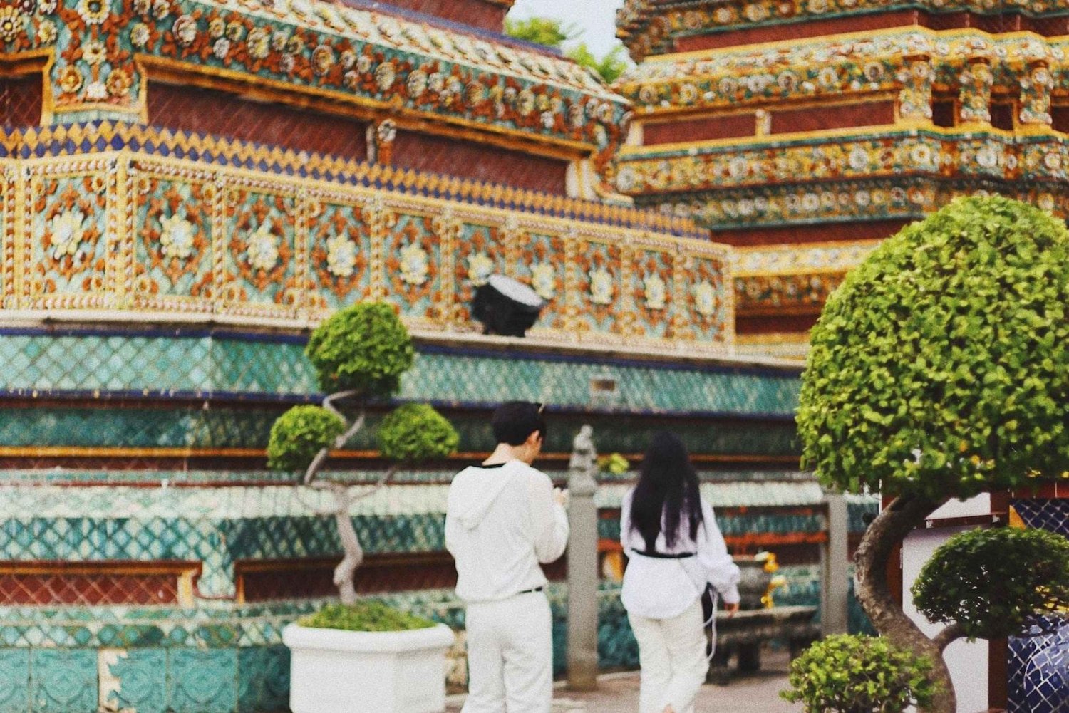 Bangkokissa: Bangkok: Yksityinen puolipäiväinen temppelikierros