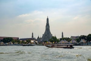 BANGKOK: Privat Long Tail-båt & 2 tempel med hotellupphämtning