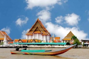 Bangkok: Tour privado en barco de cola larga por el Canal