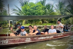 Bangkok: experiência privada no mercado flutuante e no mercado ferroviário