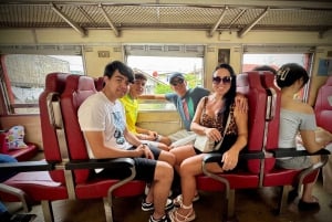 Bangkok: experiência privada no mercado flutuante e no mercado ferroviário