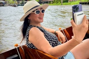 Bangkok: experiência privada no mercado flutuante e no mercado ferroviário