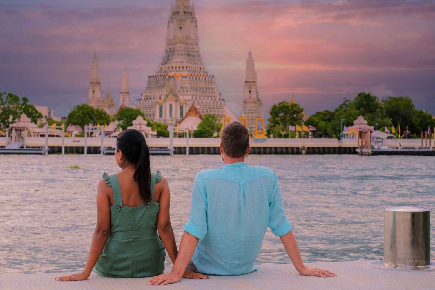 Bangkok : Photoshoot professionnel au bord de la rivière Chao Phraya