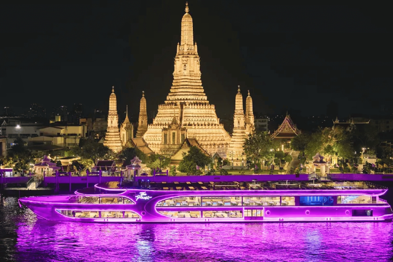 バンコク：鉄道、水上マーケット＆チャオプラヤ川クルーズツアー