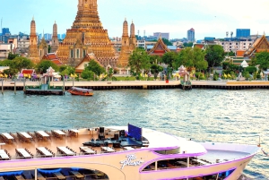 バンコク：鉄道、水上マーケット＆チャオプラヤ川クルーズツアー