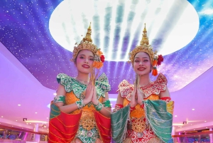 バンコク：鉄道、水上マーケット＆チャオプラヤ川クルーズツアー