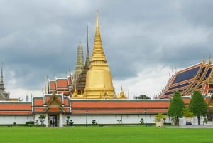 Bangkok: Jernbane, flytende marked og Chao Phraya-cruise